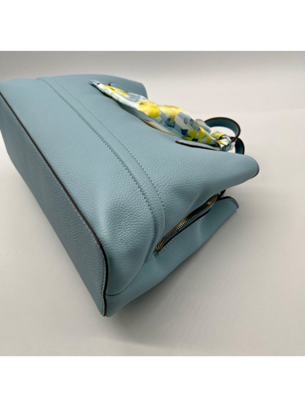 Nanette Lepore Ice Blue Kassandra Triple Section Shoulder Bag - Picture 6 of 10